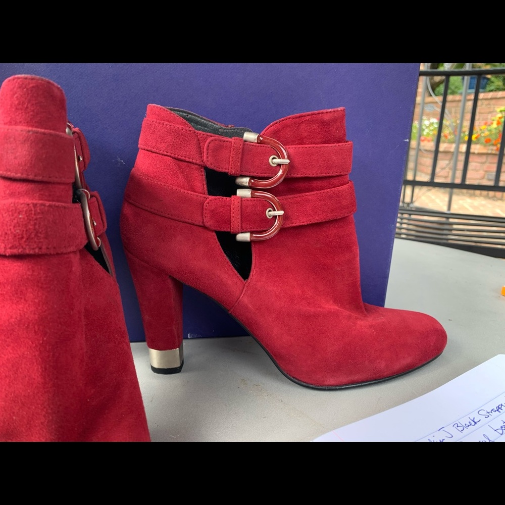 Stuart weitzman red booties - Picture 4 of 5